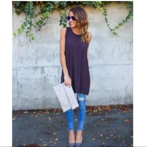 ❗️LAST CHANCE❗️Vici Collections Purple Tunic Tank